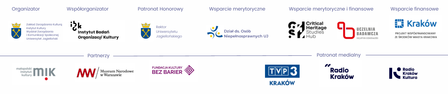Logotypy organizatorów i partnerów